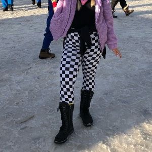 Charolette Russe checkered leggings 🔮